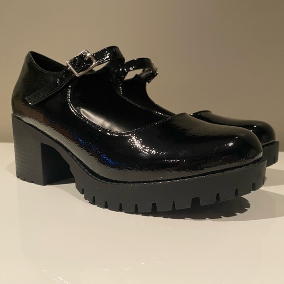 Chunky Soda black chic plateforms - Picture 4 of 10